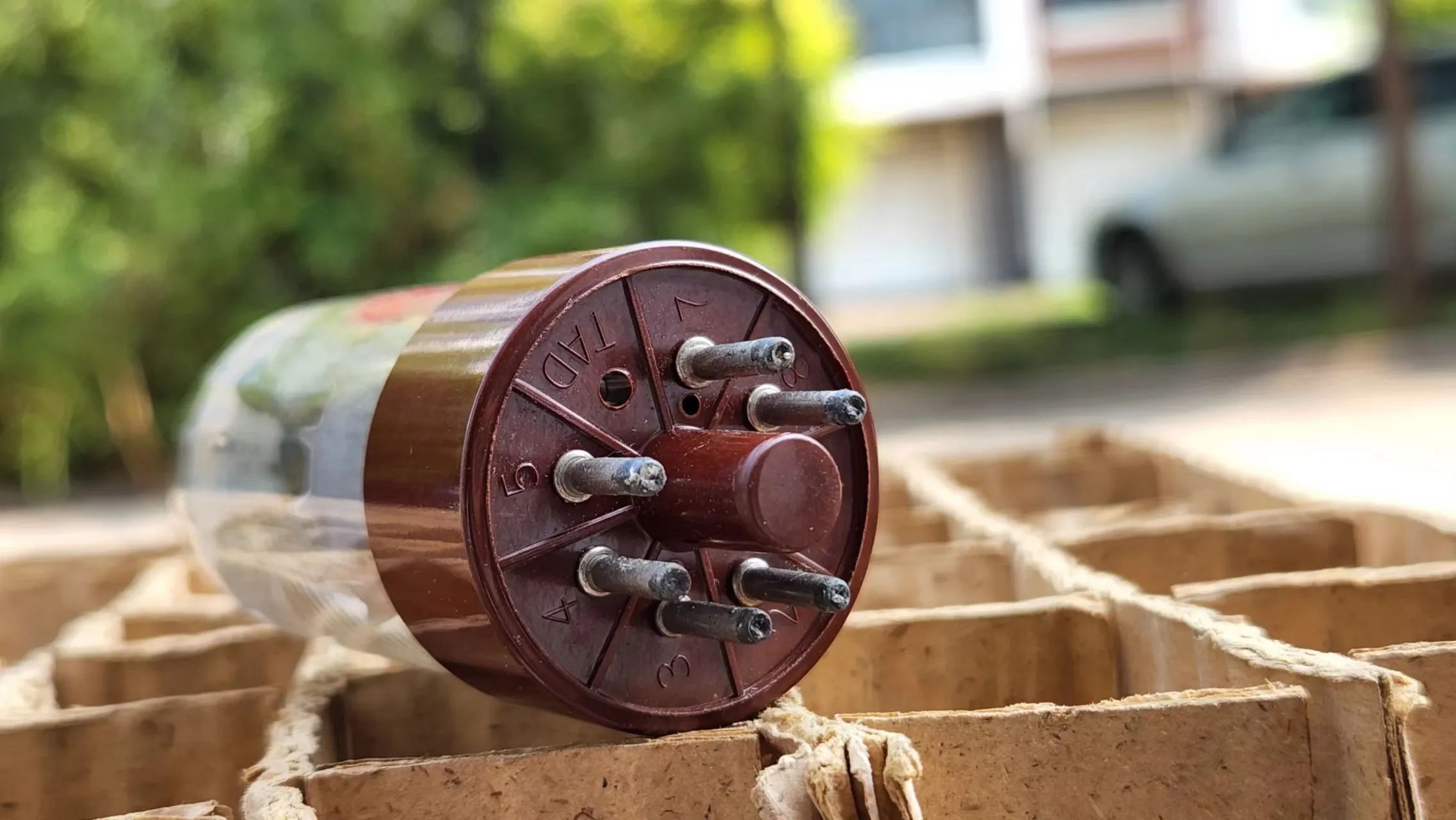 Новый электронный вакуумный клапан Shuguang с красным сиденьем 6V6GT может заменить