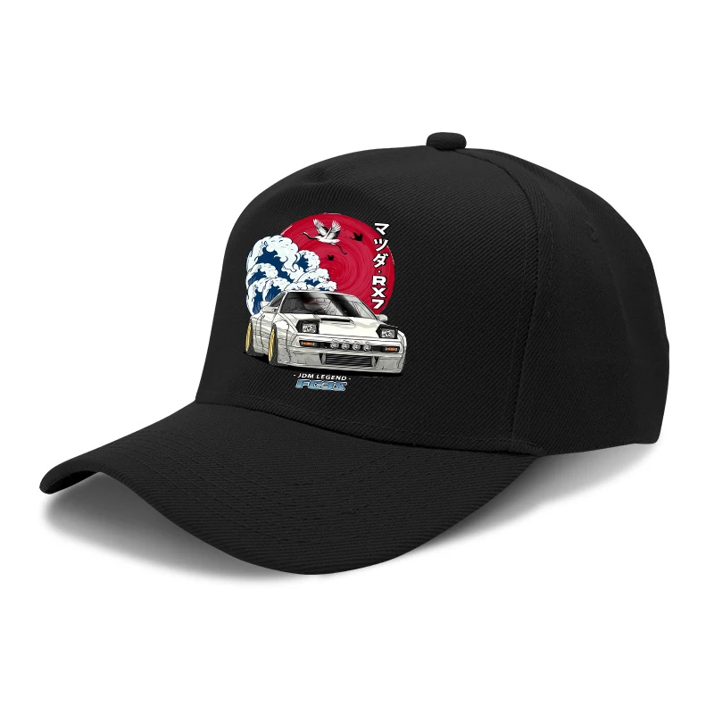 

Anime Initial D Graphic Baseball Cap Adjustable Snapback Hats For Women Men Hip Hop Harajuku Trucker Cap Streetwear Dad Hats