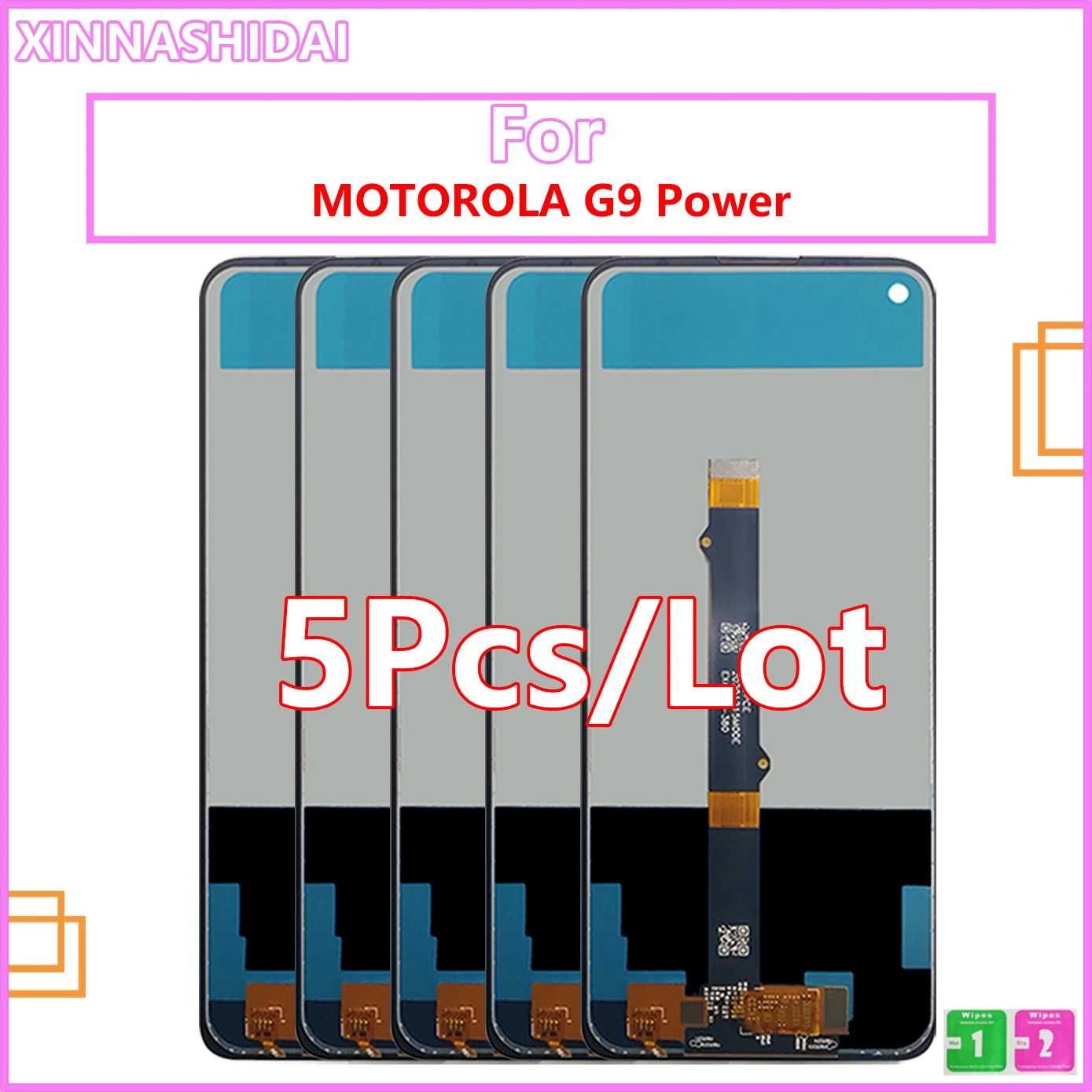 

5pcs/lot For Motorola Moto G9 Power LCD Screen Display For Motorola Moto G9 Power LCD Diaplsy Touch Digitizer Assembly