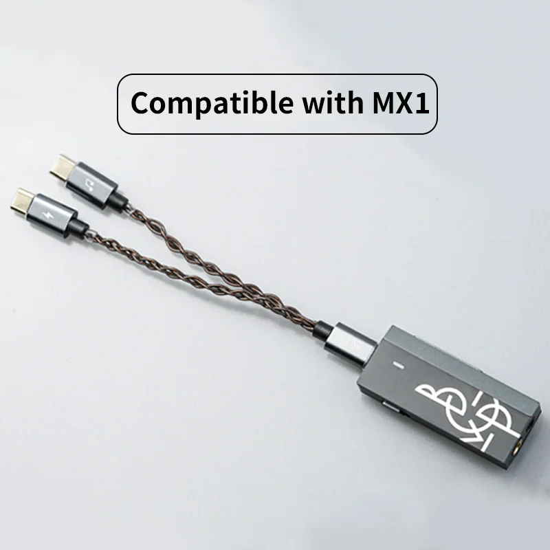Фото Кабель независимого питания BGVP Type-C, аудиокабель HiFi, подходит для ЦАП, декодеров, конвертеров №4