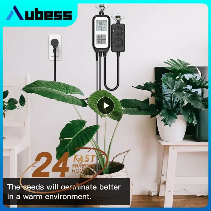 

Smart Life Thermometer Dual Heat Cooling Mini Timer With Alexa Google Home Yandex Alice Controller Relay Eu Socket Tuy 2.4ghz