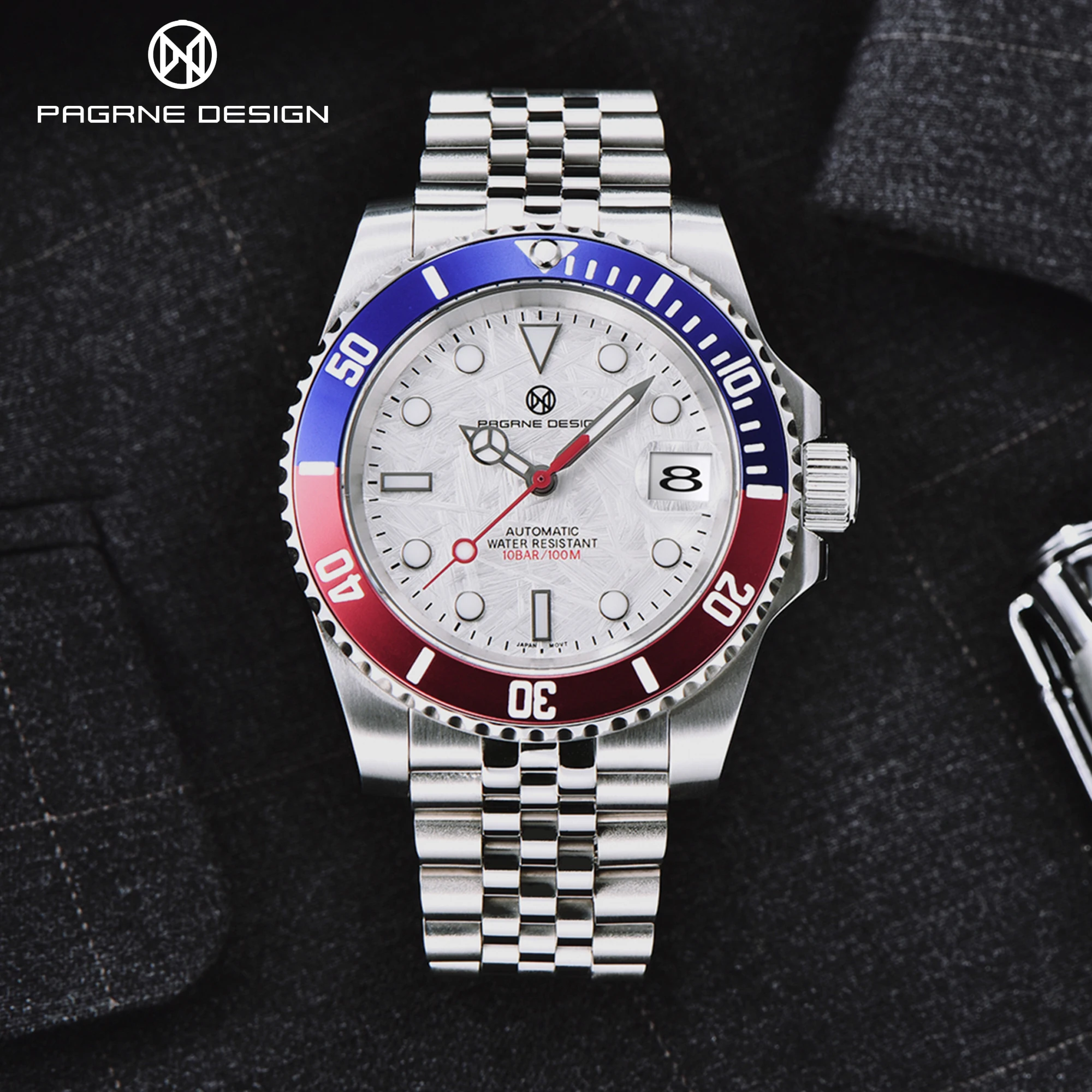 

PAGANI DESIGN New Men's watchesMechanical Wristwatch automatic watch GMT Watch Top Brand Sapphire Glass Men Watches reloj hombr