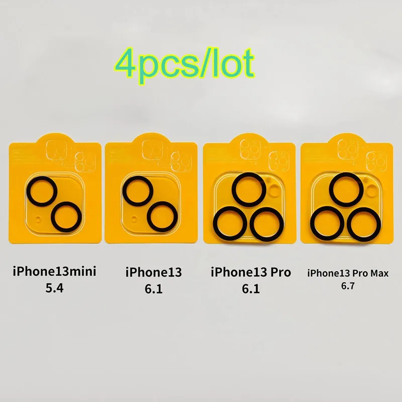 

4 шт., Защитное стекло для объектива камеры iPhone 13 12 11 Pro Max