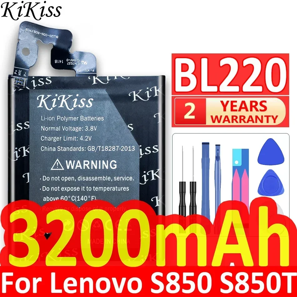 Аккумулятор BL217 BL198 BL197 BL226 BL220 BL212 BL245 LB002 для Lenovo S5 S8 S898T S60 S668T S850 S860 S889T A820 S890 A850 S930