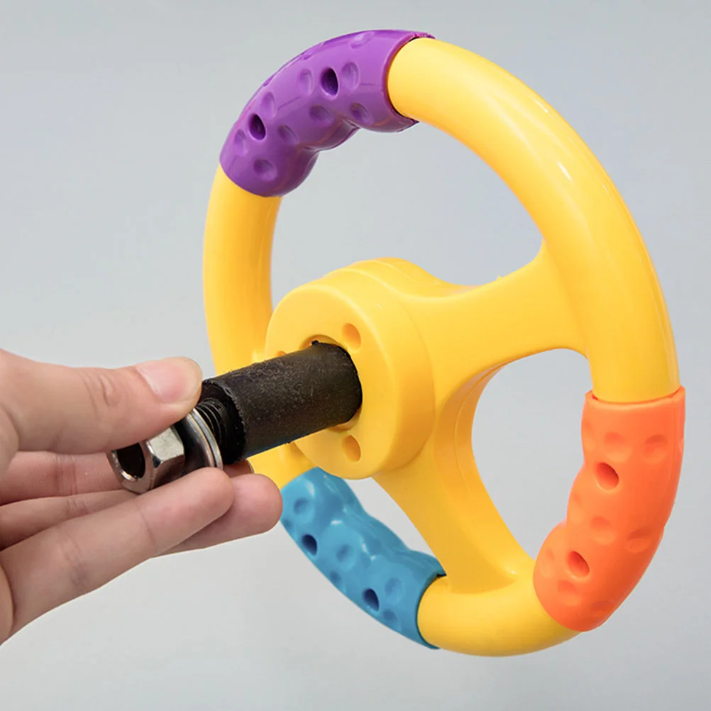 

1 Pc Kid Toy Car Childrens Toys Universal Steering Wheel with Screw