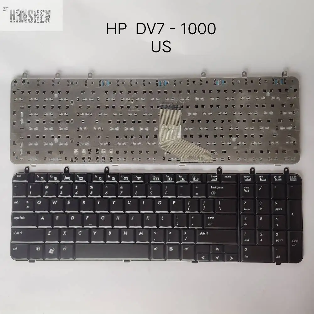 

US/AR для HP для Pavilion DV7 DV7-1000 Клавиатура ноутбука