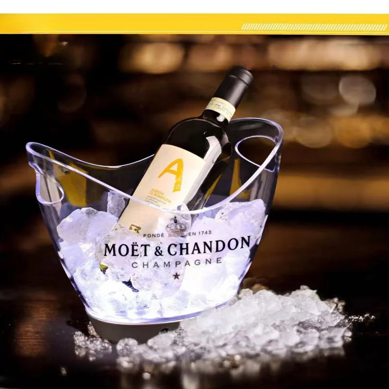 

Kitchen Gift Bar Bucket Moet&chandon Bottle Champagne Transparent Beer Family Freezer Restaurant Wine Icebag Wine Bag Champagne