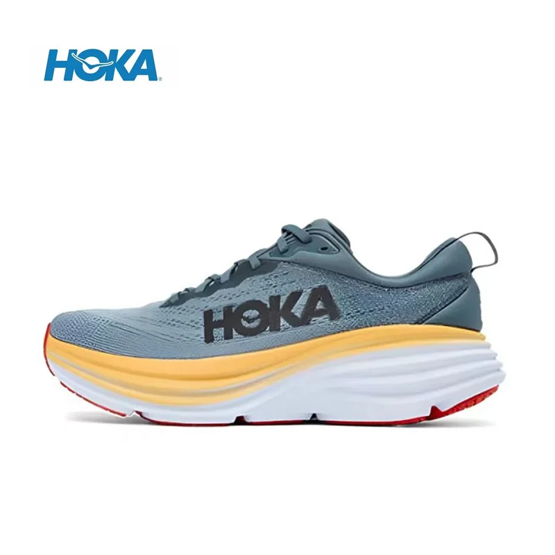 

Кроссовки HOKA Bondai сетчатые для мужчин и женщин, амортизирующие дышащие, износостойкие, повседневная обувь для бега на дороге, 8
