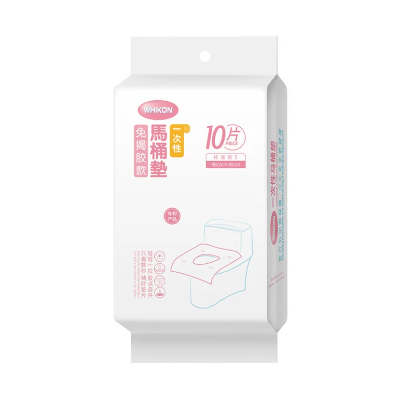 Одноразовые чехлы на сиденье унитаза MOONBIFFY