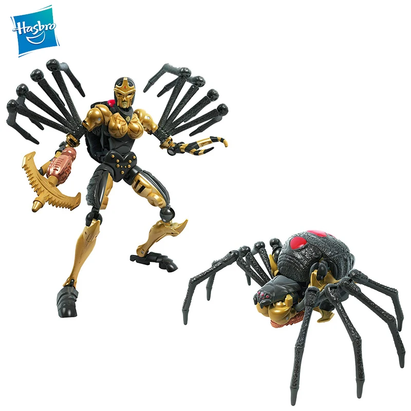 

Transformer Toy Transformer Studio Series Action Figure War for Cybertron Kingdom Deluxe 5.5" WFC-K5 Blackarachnia Takara Tomy