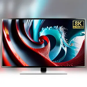 KVM-переключатель 2 компьютера 3 монитора HDMI+ DisplayPort KCEVE USB 3.0 8K при 60 Гц/4k 144 Гц Тройной