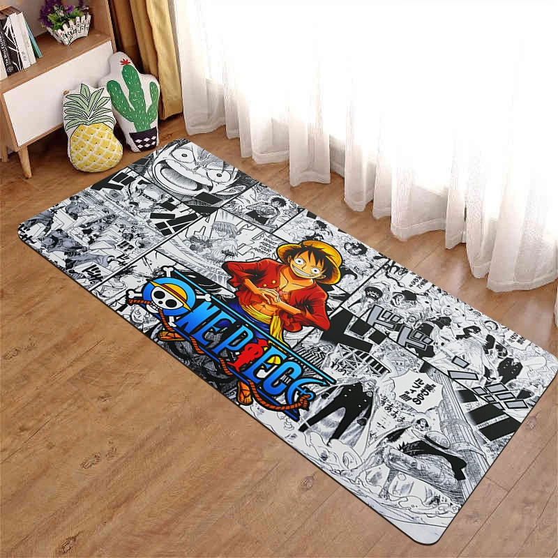 Цельнокроеный кухонный коврик искусственный милый декоративный в стиле аниме