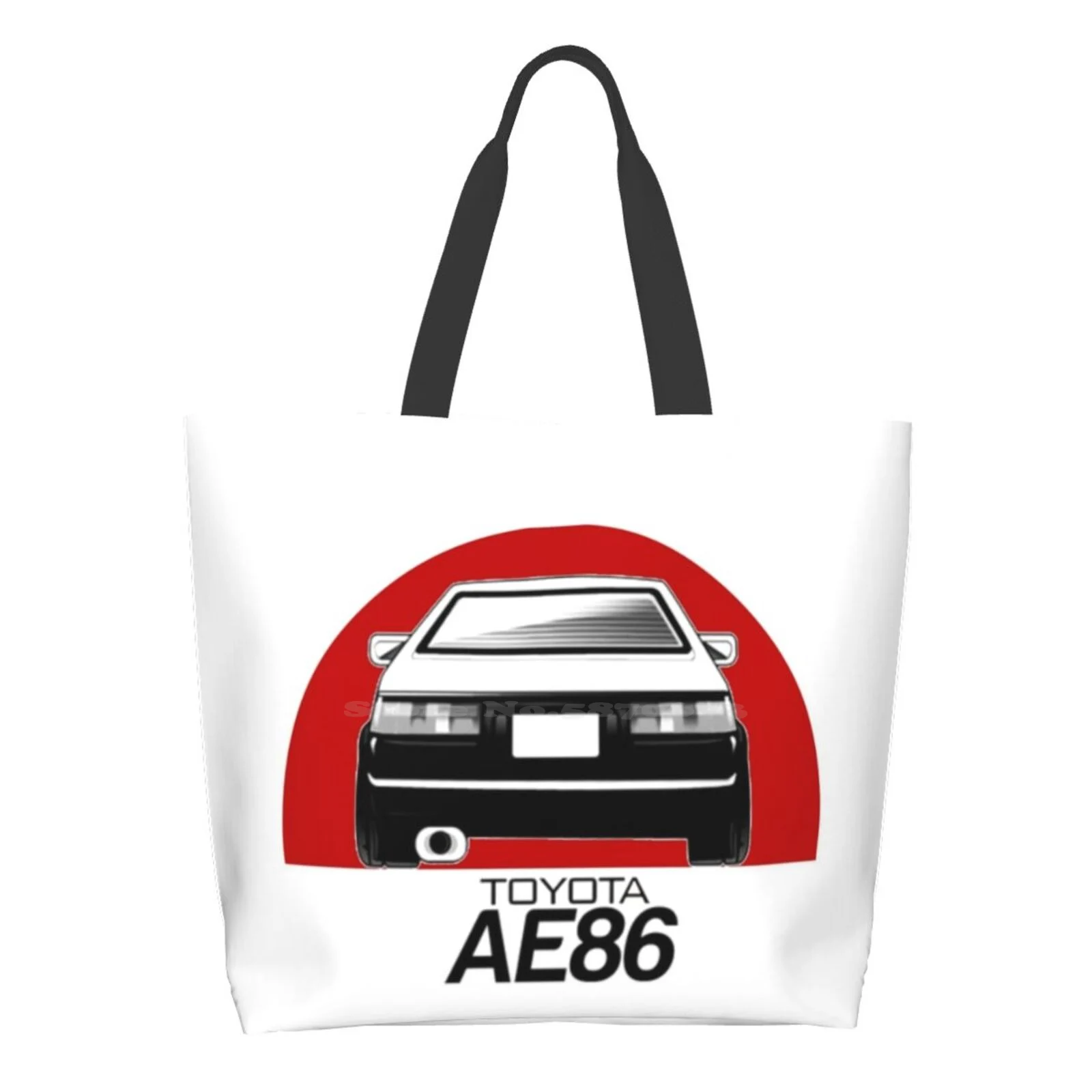 

Ae86 Toyota Corolla Rear End V2 Handbags Shoulder Bags Large size Ae86 Ae85 Levin Trueno Drift Initial D Takumi Fujiwara