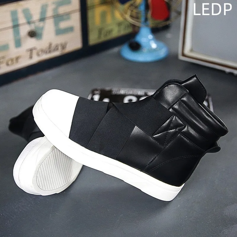 

Original Men's Casual Boots High Top Sneakers Thick-soled Breathable Fashion Trend Wear-resistant Comfortable Motorcycle Boots