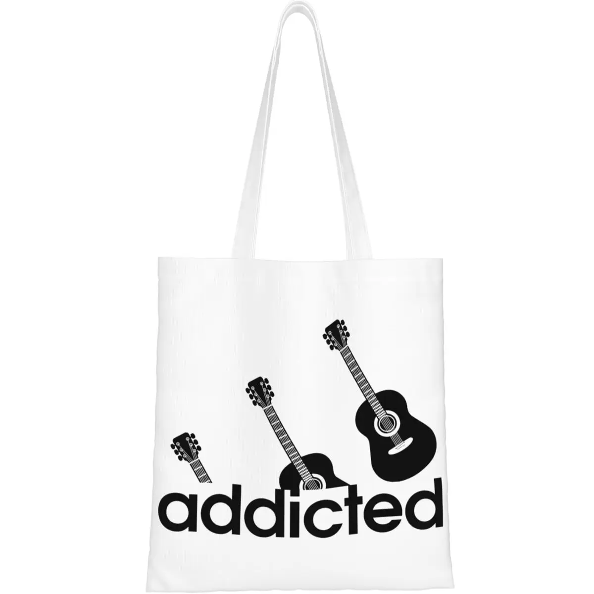 Холщовая Сумка-тоут для гитары музыки