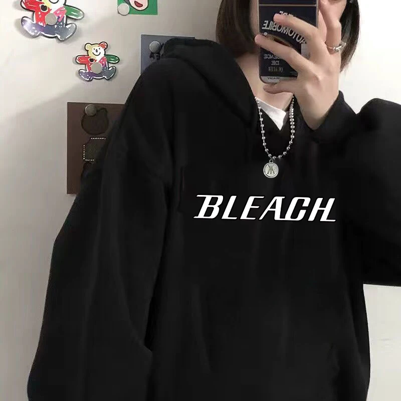 

Death Animation in Japan Hoodies Top Printed Long Sleeves Trendy Fashion Loose Sweatshirts Men's/Women's Pullovers Korean Style