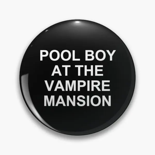 Мягкая булавка-брошь с изображением мальчика в доме вампира значок на лацкан для