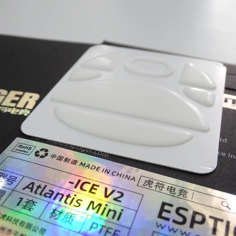 1 упаковка Esports Tiger Gaming ICE V2 версия мышь для коньков ножки Atlantis мини белый скользит