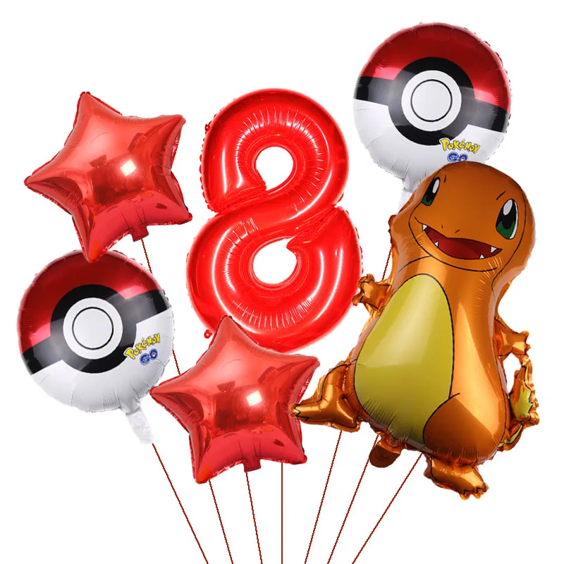 6 шт. детские игрушечные фигурки в виде покемона Пикачу | Дом и сад