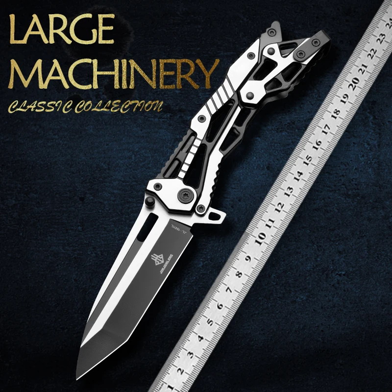 

HUANGFU High quality 7cr13mov steel outdoor knife wilderness survival adventure rescue knife folding knife hunting knife