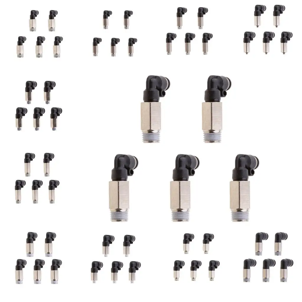 

5pcs High Quality Hose Tube Pipe Connectors Adapters