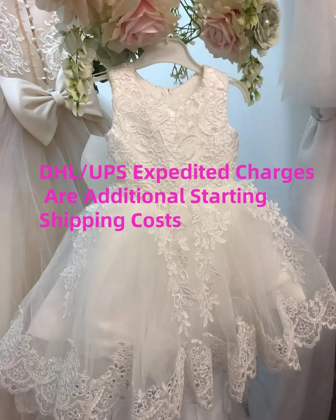 Фото Ускоренные сборы DHL/UPS являются дополнительными стартовыми расходами на доставку, компенсация разницы в цене. №1