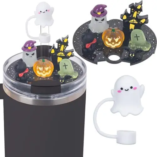 

Светящиеся аксессуары для стакана Хэллоуин