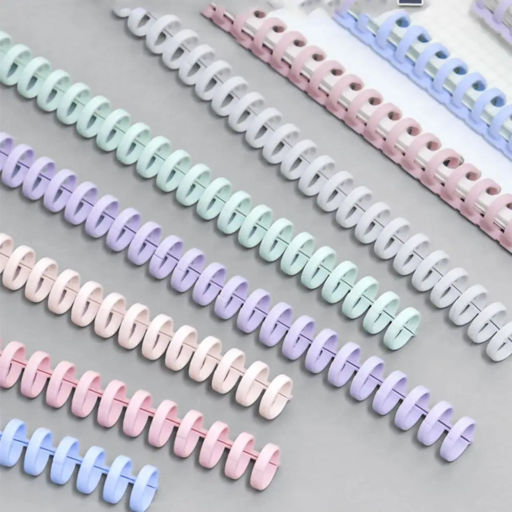 Зажимы расчески для переплета принадлежности ноутбуков 30 отверстий круги кольцо