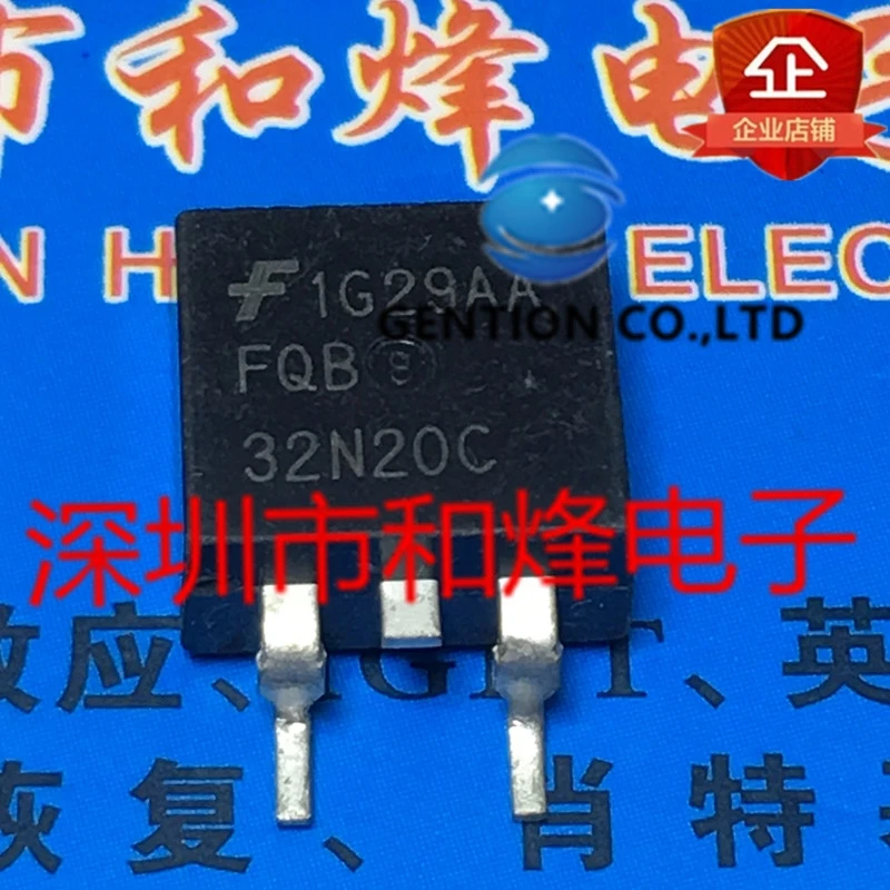 

10PCS FQB32N20C TO-263 28A 200V in stock 100% new and original