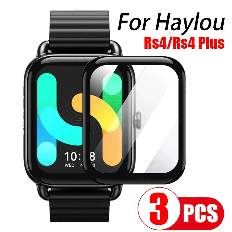 

Гибкая защитная пленка 20D для смарт-часов Haylou Rs4 Plus, Защитная пленка для смарт-часов Haylou Rs4, не стеклянные аксессуары для смарт-часов