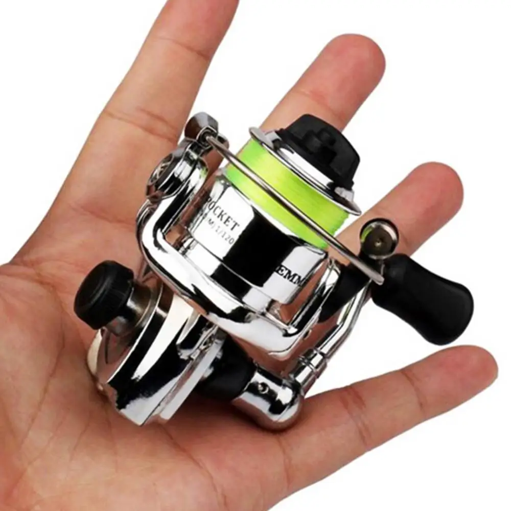 

Spinning Fishing Reel Mini High Speed 2+1 Ball Bearings Left Right Hand Tackle