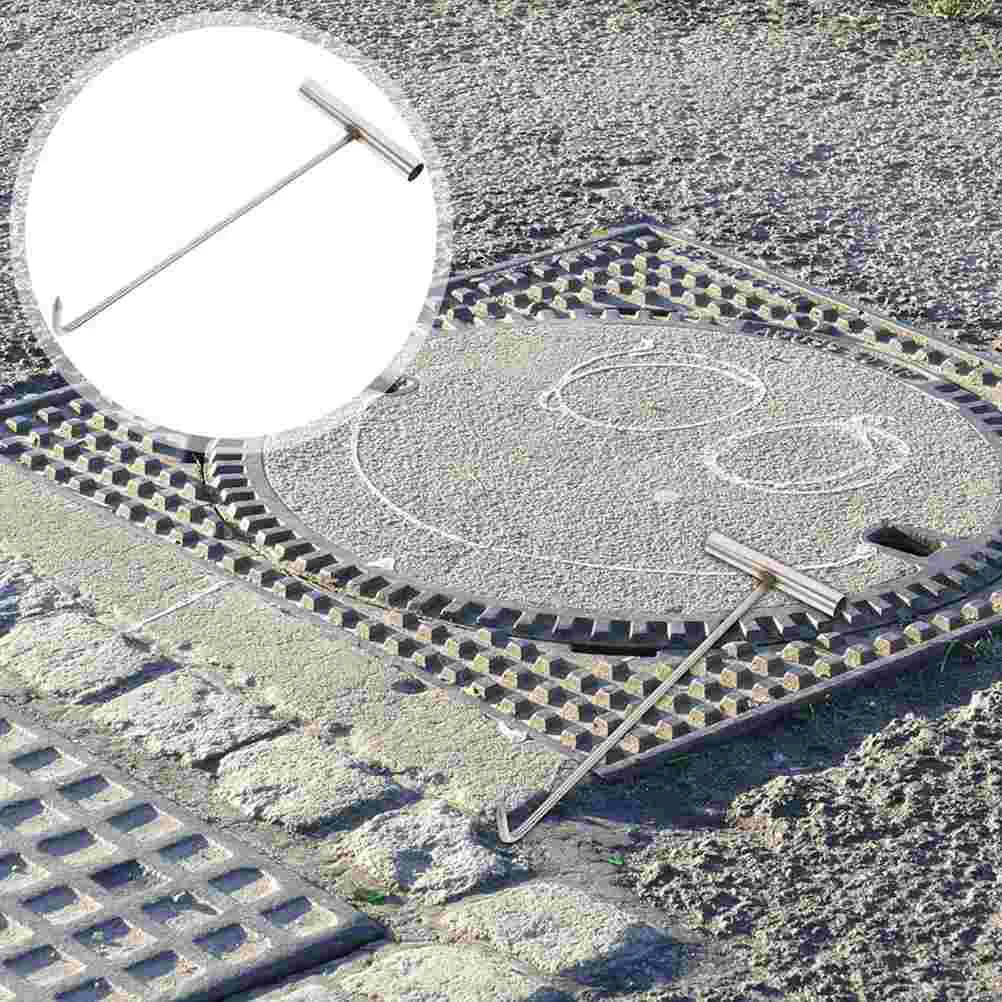 Крючок для крышки люка Тяга батута Сверхмощный натяжной стержень Септическая