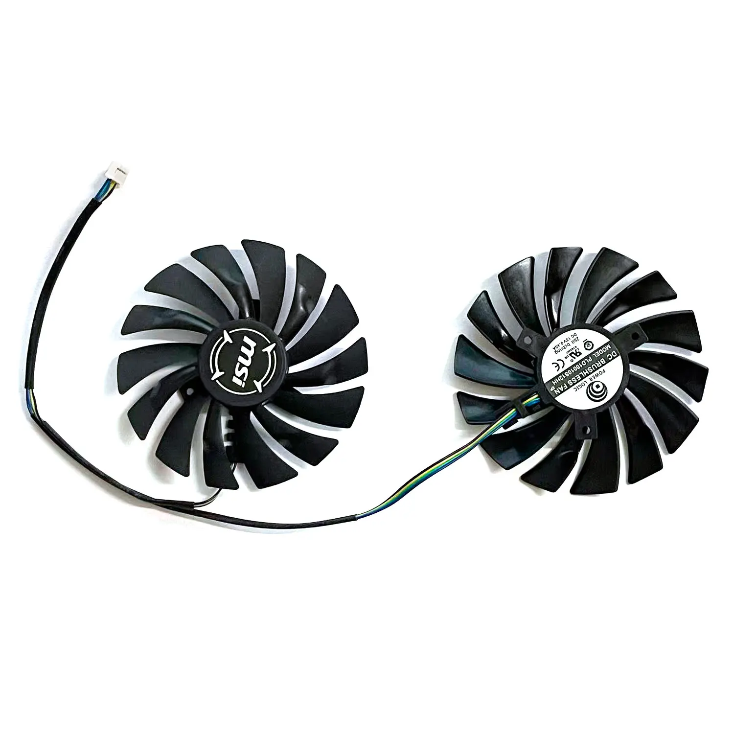 Новый вентилятор для охлаждения мячей 4PIN 95 мм PLD10010S12HH подходит MSI Geforce GTX 1080TI 1080 1070TI