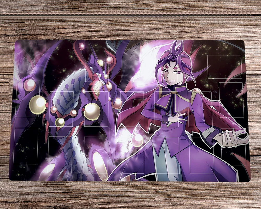 

YuGiOh ARC-V Playmat Battlefield Joeri TCG CCG Mat Trading Card Game Mat Board Game Playmat Desk Pad & Free Bag Mousepad 60x35cm