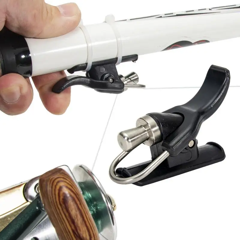

New Breakaway Cannon Marine Fishing Launch Clamp Thumb Button Surfing Casting Trigger Barrel Clip Fish Finger Protector Tool