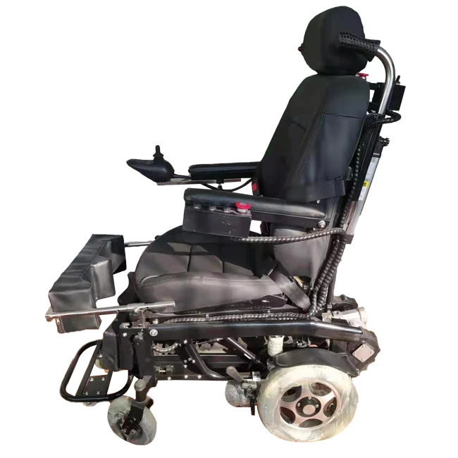 

Wheelchair Frame Standing Type Lying Flat Electric Climbing Stair Climbing Wheelchair For Disabled Steel