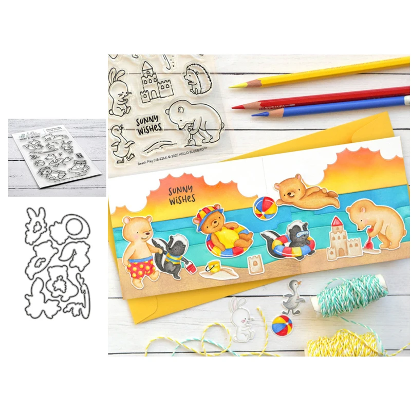 

Happy Holiday Metal Cutting Dies for Scrapbooking Handmade Tools Mold Cut Stencil New DIY Card Make Mould Model Craft Decoration