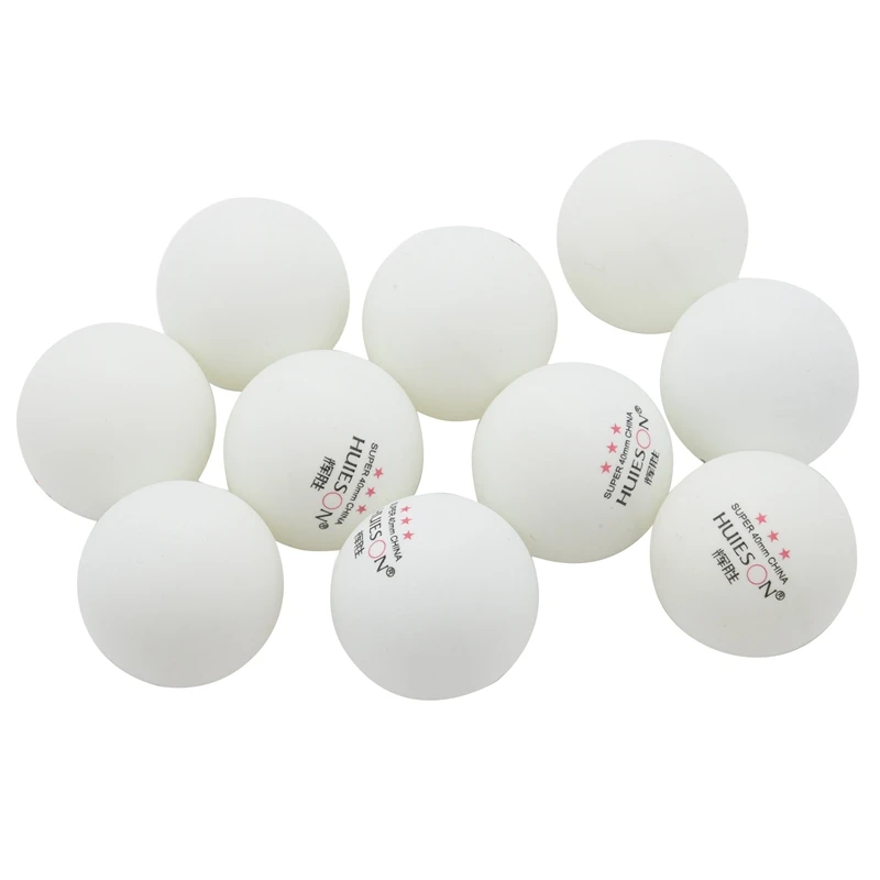 

HUIESON 10Pcs/Bag 3 Star Professional Table Tennis Ball 40Mm 2.9G Ping Pong Balls For Table Tennis Training