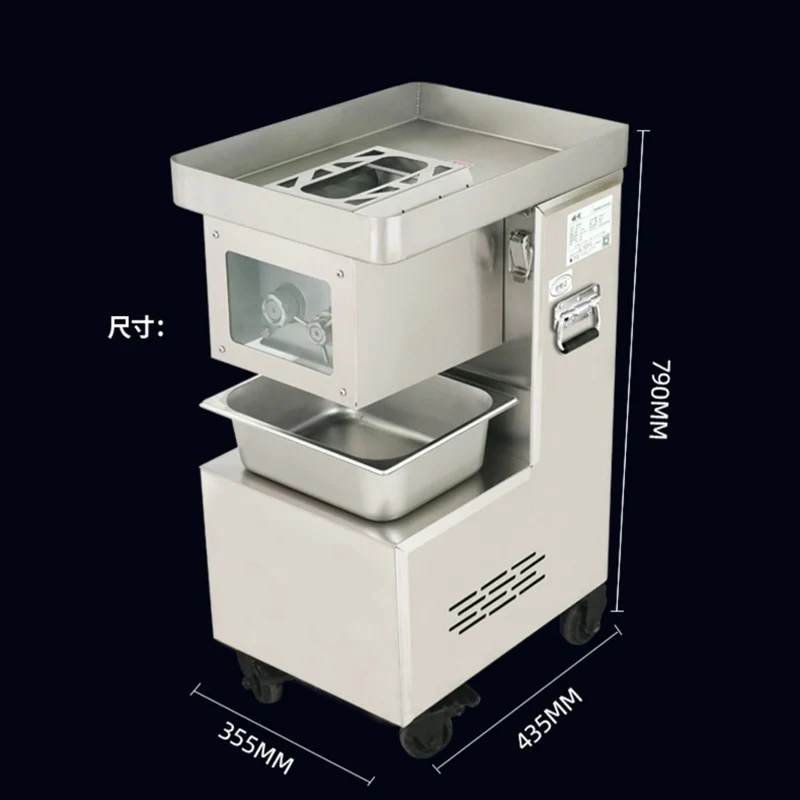 Машина для резки мяса нового типа 220 В машина нарезки свежего кусочков