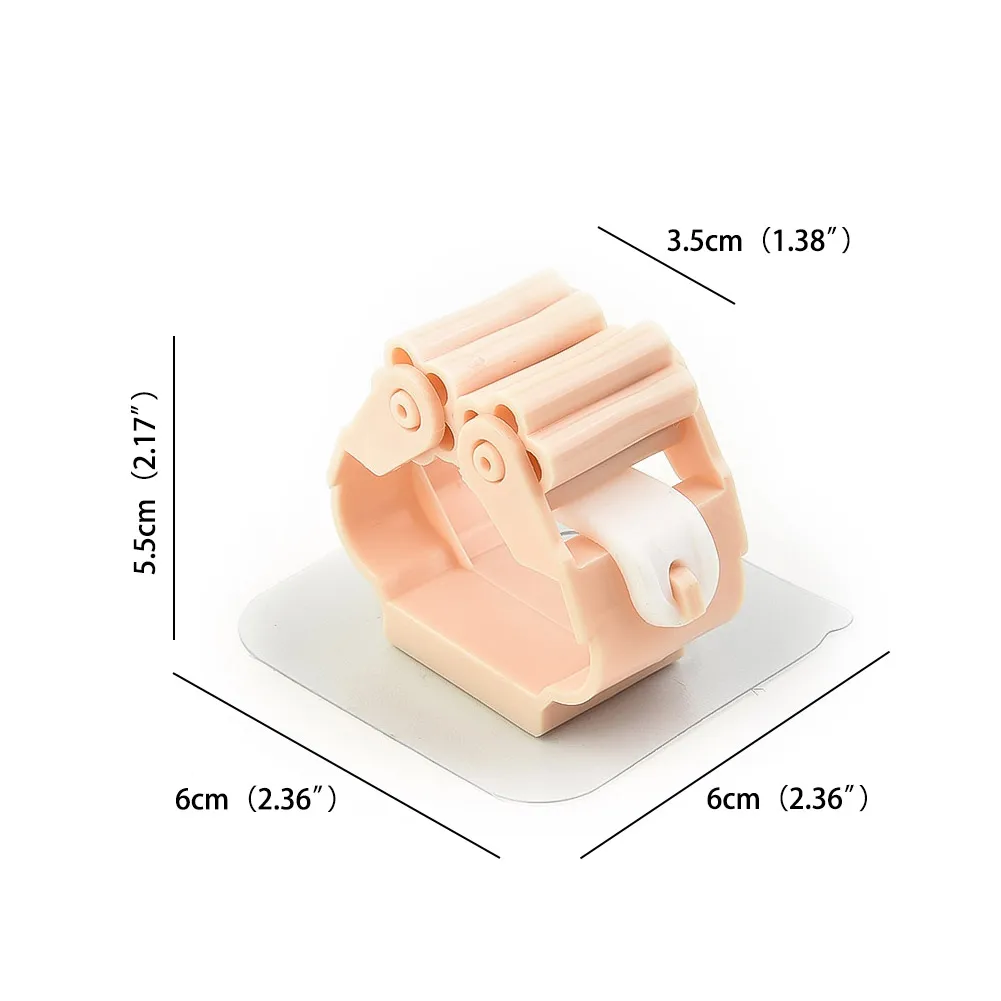 

Multi-Purpose Hooks Mop Holder Wall Mounted Mop Clip Brush Broom Hanger Storage Rack Kitchen Bathroom Accessories Hanging Pipe