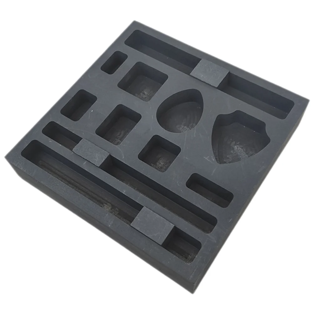 

Graphite Mold 11 Holes Ingot Mold Metal Melting Casting Mould for Gold Silver