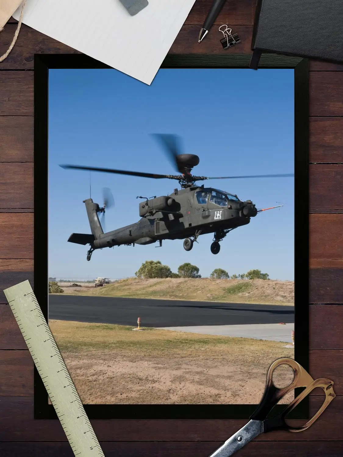 ah64 apache Холст Художественный постер и настенное искусство печать с картинками