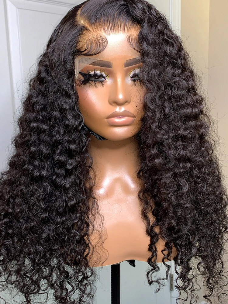 Water Wave Lace Front Wig 360 HD Lace Frontal Brazilian Wigs For Women Human Hair 13x4 Deep Wave Frontal Wig Lace Closure Wig
