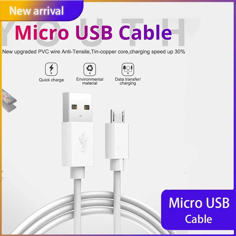 

Кабель Micro USB 5A, кабели для быстрой зарядки, Провод, Кабель Micro USB для Xiaomi redmi, Samsung, кабель для передачи данных Micro usb на Android, шнур