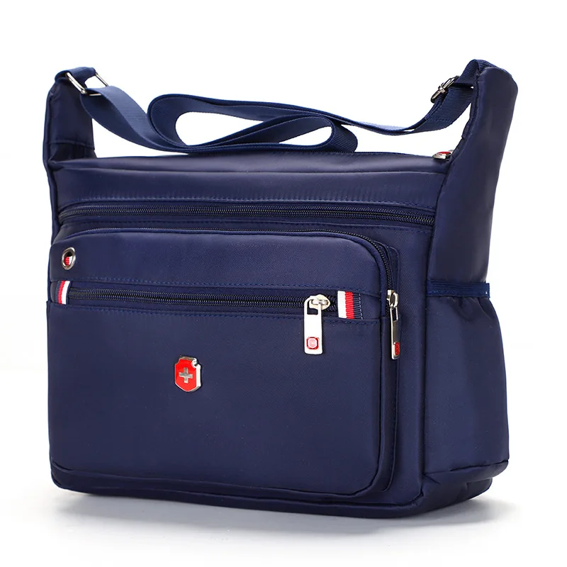 2023 New Men's Shoulder Bag Fashion Business Messenger bag Student Messenger Bag Large Capacity Waterproof Men's Messenger Bag