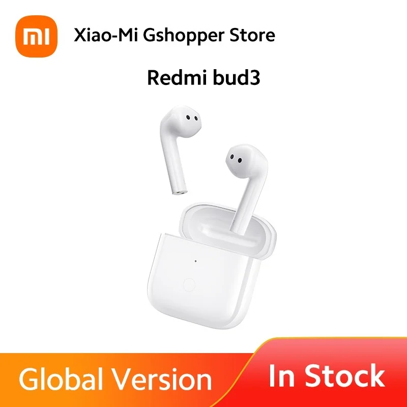 

Беспроводные Bluetooth наушники Xiaomi Redmi Buds 3 TWS, наушники-вкладыши с двойным микрофоном и шумоподавлением, гарнитура QCC 3040, наушники с чипом IP54