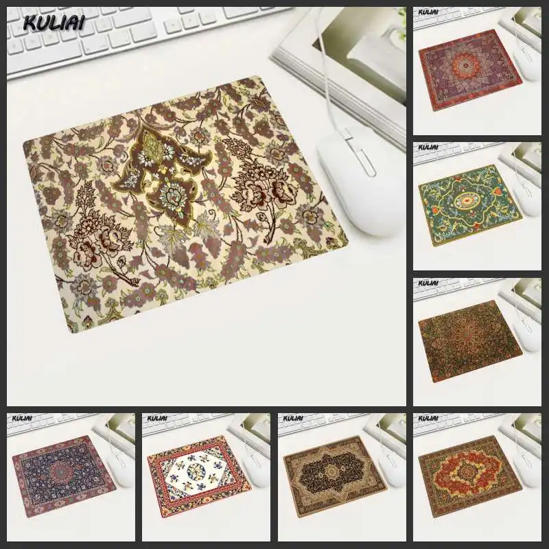 

Mairuige New Store Promotion Russia Free Shipping Persian Carpet Pattern Mouse Pad 22X18x2mm No Lock Slip Laptop MousePad Gifts