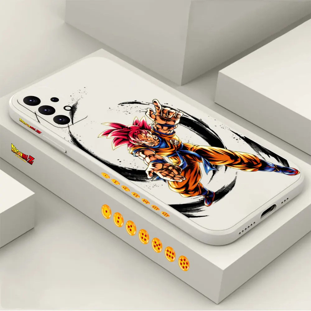 

D-Dragon Ball Z Goku Phone Case For Samsung A91 A81 A73 A72 A71 A53 A52 A51 A50 A42 A33 A32 A31 A23 A33 A21S A20S A20 A14 Cover