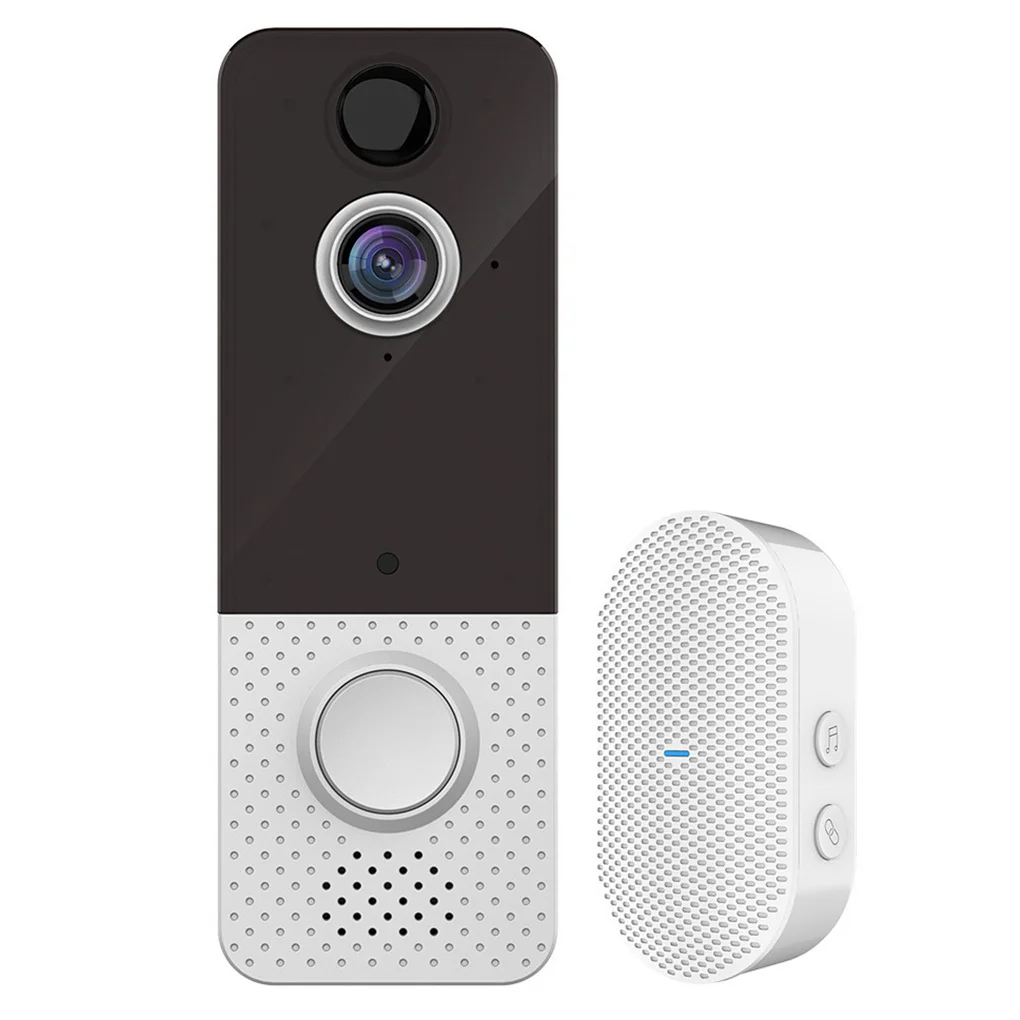 

Wireless Doorbell 1080P HD WiFi Security Camera Smart Night View Cloud Storage Video Detector Doorbell