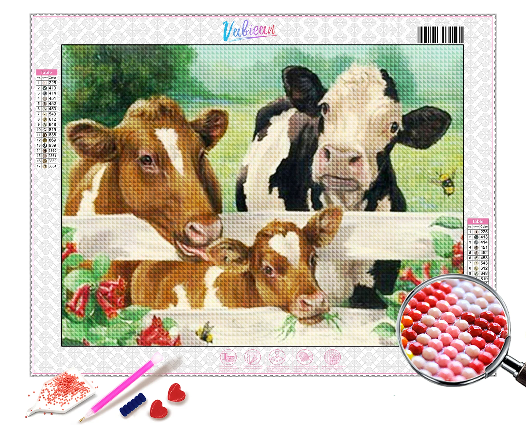 

5D DIY Animals and landscapes Diamond Painting Cross Stitch Diamond Embroidery Picture of Rhinestones Home Decor